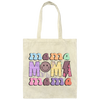 Mama Gift, Mother's Day Gift, Groovy Mama, Mom Gift Canvas Tote Bag