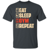 Eat Sleep Gym Repeat, Retro Gym, Do The Gym, Do The Fitness Unisex T-Shirt