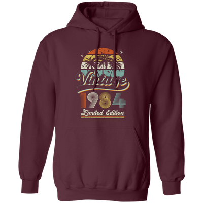 Vintage 1984, Birthday 1984, Retro Birthday, Limited Edition Pullover Hoodie