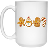 Christmas Cookie, Gingerbread, Snowman Cookie, Merry Christmas, Trendy Christmas White Mug