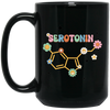 Serotonin, Chemical Lover, Blink Serotonin Black Mug