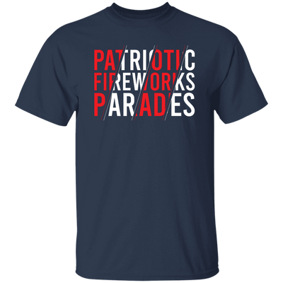 Patriotic Fireworks Parades, July 4th, America Lover Unisex T-Shirt