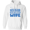 Somebody's Spoiled Blue Collar Wife, Wife Blink Pullover Hoodie