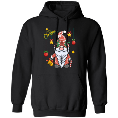 Gnome Christmas, Cute Gnome, Cute Xmas, Xmas Bauble, Merry Christmas, Trendy Christmas Pullover Hoodie