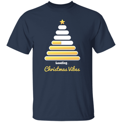 Christmas Tree, Golden Xmas Tree, Loading Xmas Tree, Merry Christmas, Trendy Chrismas Unisex T-Shirt