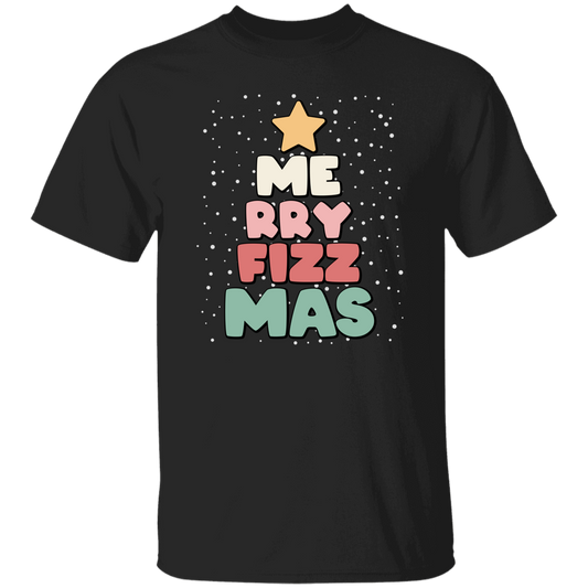 Merry Fizz Mas, Merry Christmas Tree, Cute Fizz Mas, Love Arbonne, Merry Christmas, Trendy Christmas Unisex T-Shirt