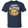 Funny Dachshund, Happy Dachshund, Halloween Gift, Best Halloween Lover Unisex T-Shirt