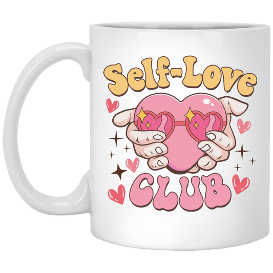 Self Love Club, The Love Club, My Love White Mug