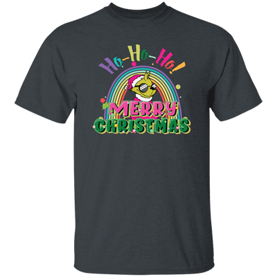 Ho Ho Ho, Grinch Christmas, Rainbow Christmas, Merry Christmas, Trendy Christmas Unisex T-Shirt