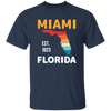 Miami Florida, Miami City, Florida Design, Retro Florida Unisex T-Shirt