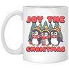 Joy The Christmas, Cute Penguin, Penguin Christmas, Merry Christmas, Trendy Chrismas White Mug