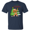 Funny Gingerbread, Dabbing Gingerbread, Funny Christmas, Merry Christmas, Trendy Christmas Unisex T-Shirt