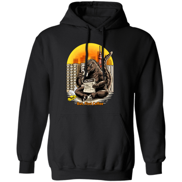 But, First Coffee, The King Of Monsters, Giant Gorilla, Big Gorilla Gift Pullover Hoodie