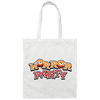 Horror Party, Horror Night, Halloween Party Canvas Tote Bag