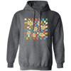 Groovy Emotion, Smile Icon, Smiley Face, Smiley Sunflower Pullover Hoodie