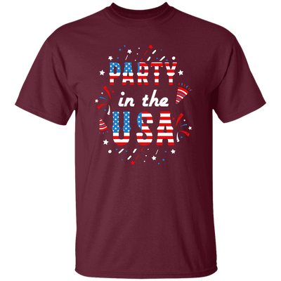 American Party, American Flag, 4th July Anniversary Unisex T-Shirt