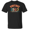 Limited Edition 1983, 1983 Vintage Style, Love In 1983, Best 1983 Unisex T-Shirt