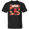 2023 Christmas, Build The Wall, Santa Building Wall, Merry Christmas, Trendy Christmas Unisex T-Shirt