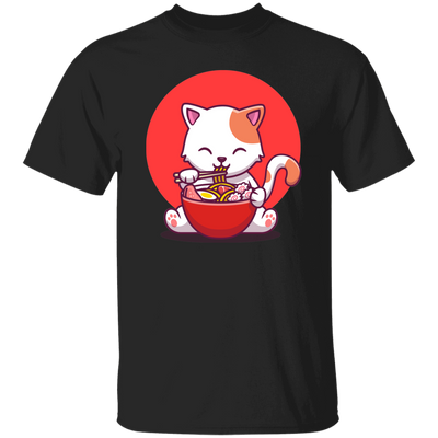 Cat Ramen, Love Ramen, Cat Eat Japanese Noodles Unisex T-Shirt