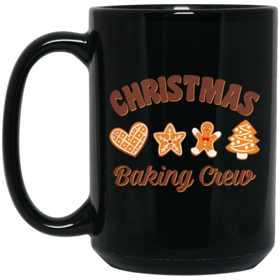 Christmas Baking Crew, Gingerbread Crew, Set Of Gingerbread, Merry Christmas, Trendy Christmas Black Mug