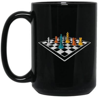 Chess Player, Chess Team, Chess Club, Master Chess Black Mug