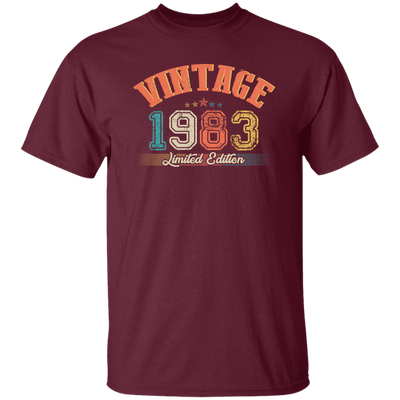 Limited Edition 1983, 1983 Vintage Style, Love In 1983, Best 1983 Unisex T-Shirt