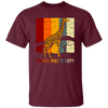 Giraffes Lover, Giraffes Make Me Happy, Animals Moutain Wild Farm Unisex T-Shirt