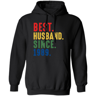 Bes  Husband Since 1989, Wedding Gift, 1989 Anniversary Gift Pullover Hoodie