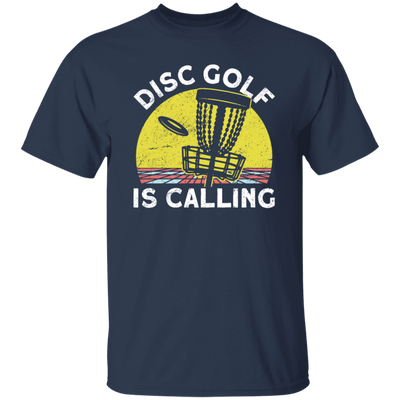 Love This Golf, Disc Golf Is Calling, Retro Golf Player Gift Unisex T-Shirt
