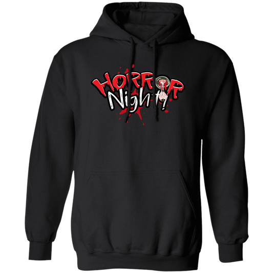 Horror Night, Horror Party, Horror Halloween Pullover Hoodie