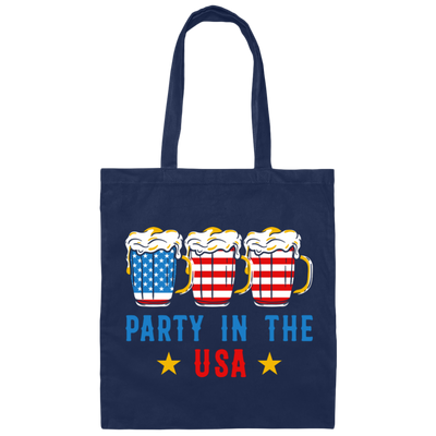 Party In The USA, American Party, American Beer Canvas Tote Bag
