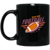 Football Since 1995, 1995 Birthday Gift, Gift For 1995 Play Football Black Mug