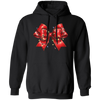 Red Bow, Christmas Light, Love Xmas, Bling Christmas Christmas Pullover Hoodie