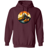 Love Moountain, Best Landscape, Love Sunset, Mountain With Sunset Pullover Hoodie