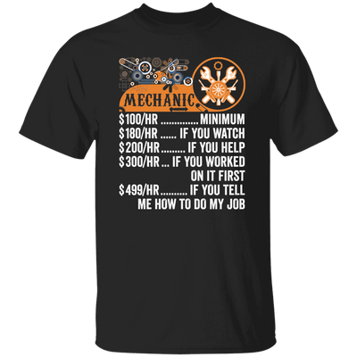 Mechanic Hourly Rate, Funny Mechanic, Best Of Mechanic Unisex T-Shirt