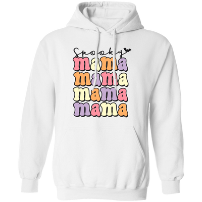 Mama Day, Spooky Mama, Mother's Day, Groovy Mama Pullover Hoodie