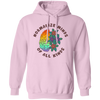 Mental Health, Normalize Minds Of All Kinds, Colorful Brain Pullover Hoodie