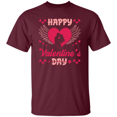 Happy Valentine's Day, Heart Swings, Pink Valentine Unisex T-Shirt
