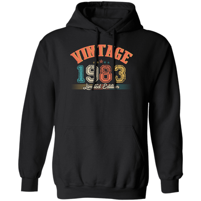 Limited Edition 1983, 1983 Vintage Style, Love In 1983, Best 1983 Pullover Hoodie