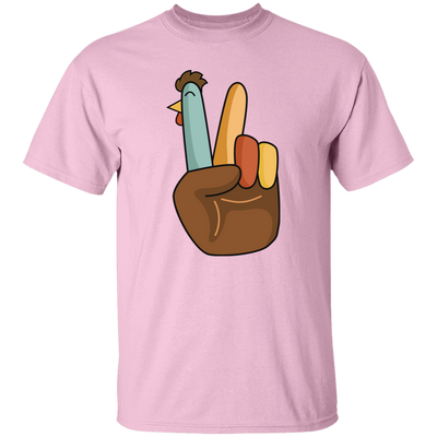 Hi Fall, Thanksgiving's Day, Peace Sign, Peace Sign Turkey, Funny Turkey, Turkey's Day Unisex T-Shirt