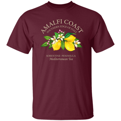 Amalfi Coast Southern Edge Of Italy, Sorentine Peninsula Mediterranean Tea Unisex T-Shirt