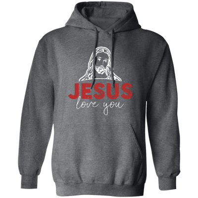 This cozy, unisex hoodie features a special combination of design elements that make it perfect for pastors and their wives. The combination of the phrase “Jesus Loves You” embroidered along the chest and the soft cotton-poly blend material make this hoodie the ideal gift for any pastor or pastor's wife.