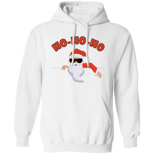 Ho Ho Ho, Funny Santa Claus, Cool Santa, Santa Jump To The House, Merry Christmas, Trendy Christmas Pullover Hoodie