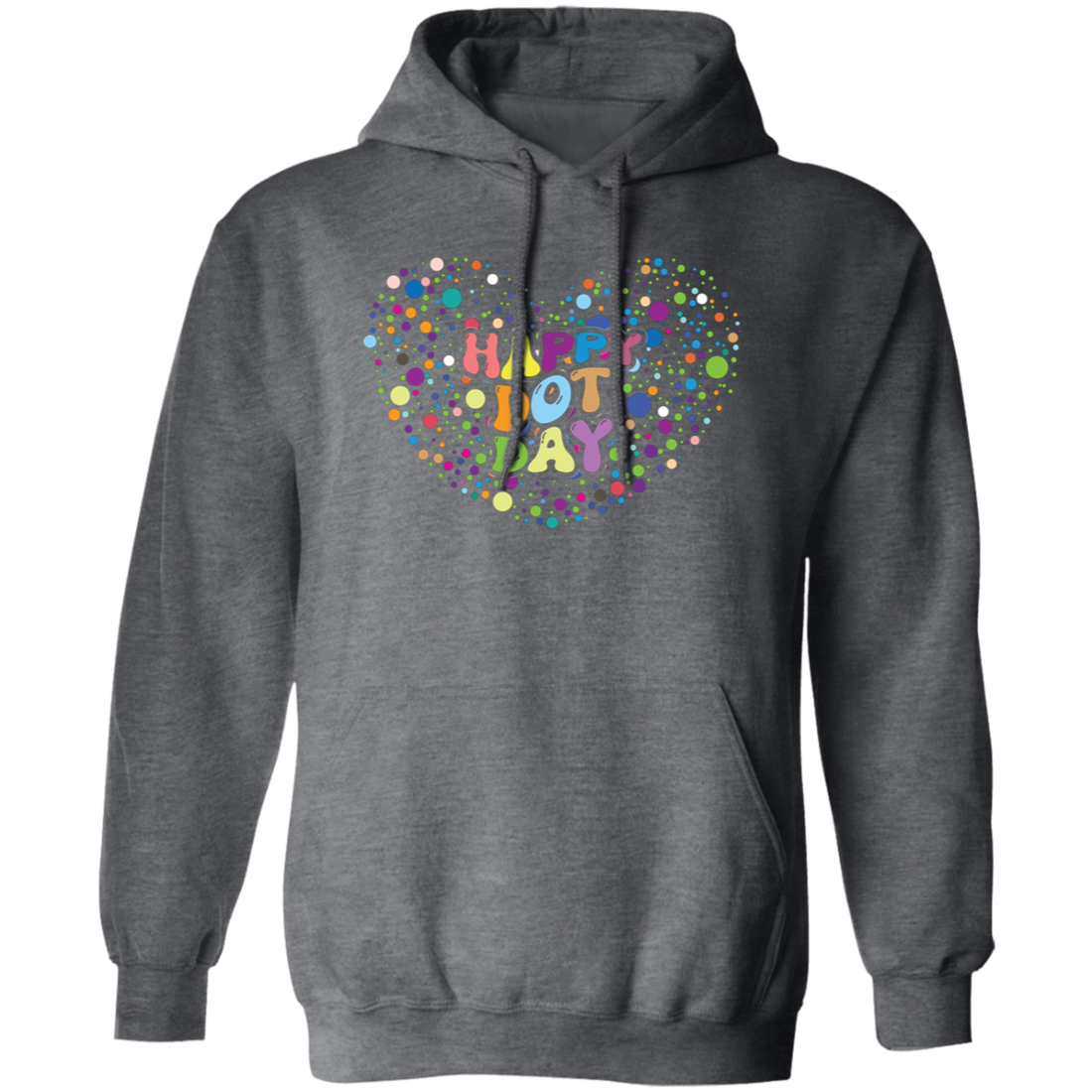 Happy Dot Day, Love Dot Day, Dot Day, Love Dots Pullover Hoodie