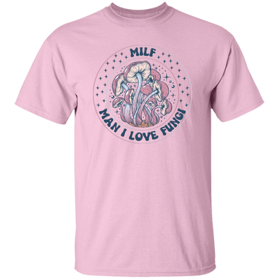 MILF, Man I Love Fungi, Purple Fungi, Mushrooms Bushes Unisex T-Shirt