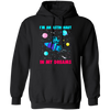 Astronaut In Space Shuttle Rocket, Galaxy Orbit Saturn, Love Galaxy Pullover Hoodie