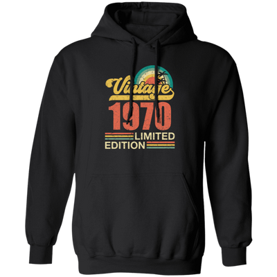 Hawaii 1970 Gift, Vintage 1970 Limited Gift, Retro 1970, Tropical Style Pullover Hoodie