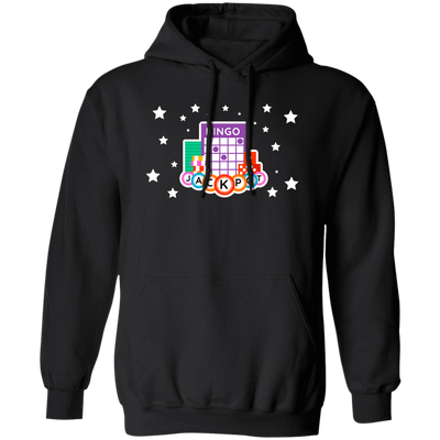 Jackpot Prize, Bingo Jackpot, Bingo Game, Lucky Gift Pullover Hoodie