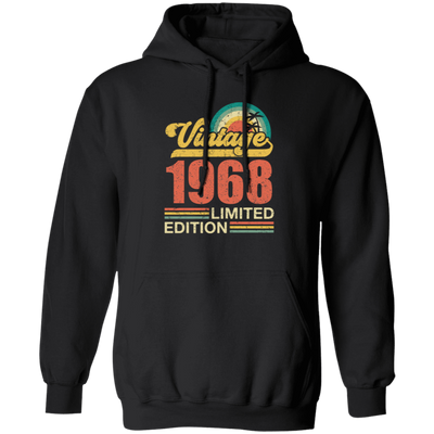 Hawaii 1968 Gift, Vintage 1968 Limited Gift, Retro 1968, Tropical Style Pullover Hoodie