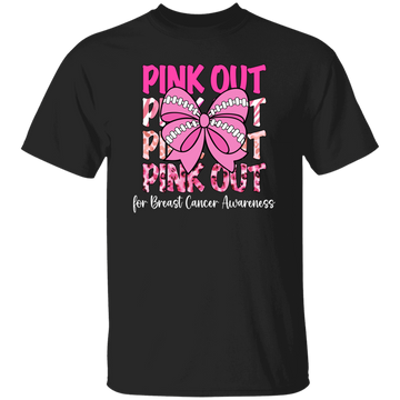Pink Out For Breast Cancer Awareness, Tackle Cancer, Breast Cancer Awareness Unisex T-Shirt